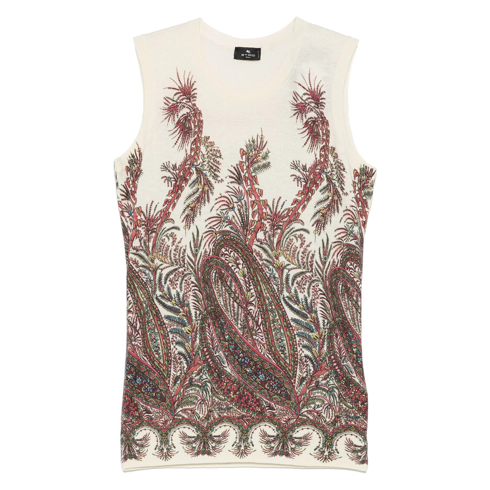 Etro Neutrals Tops - Vests & Tank Tops Women