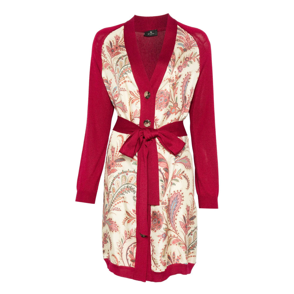 Etro Pink Knitwear - Cardi-Coats Women