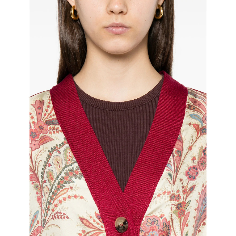Etro Pink Knitwear - Cardi-Coats Women