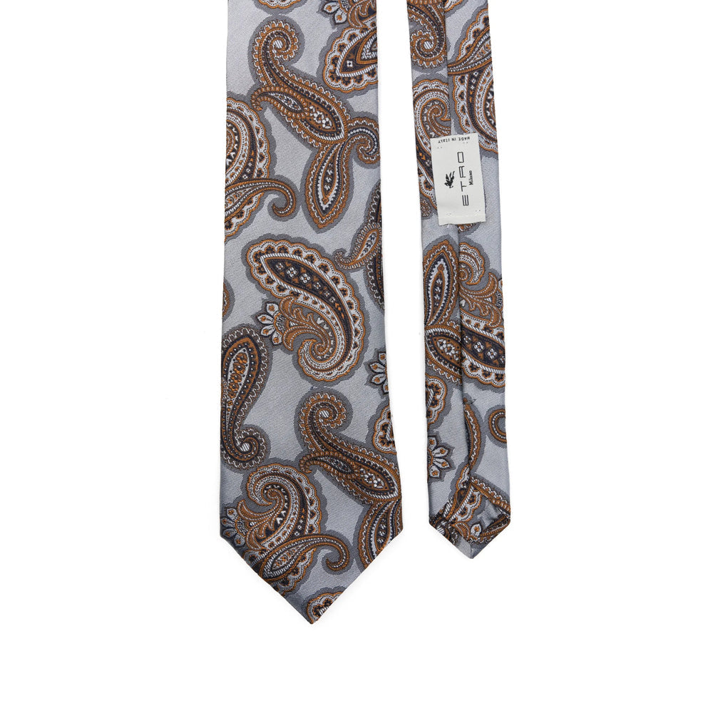 Etro Grey Ties & Bow Ties Men