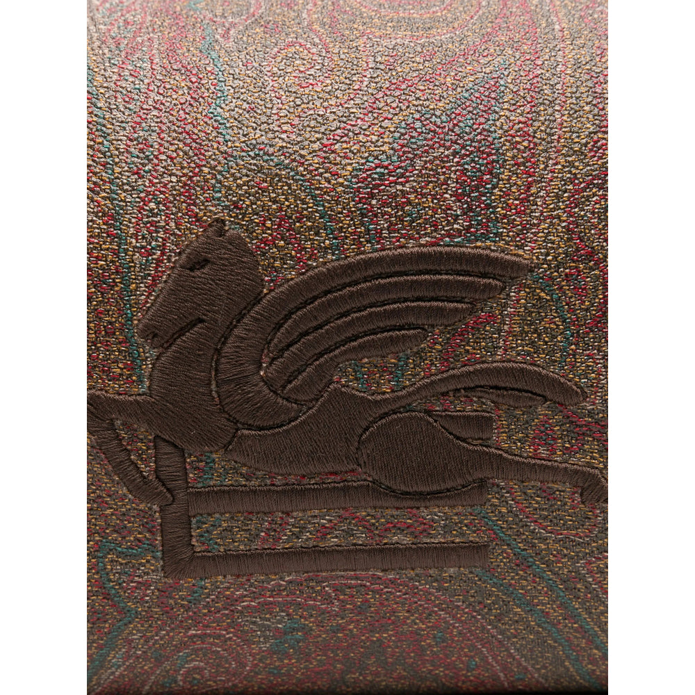 Etro Brown Wash Bags Men