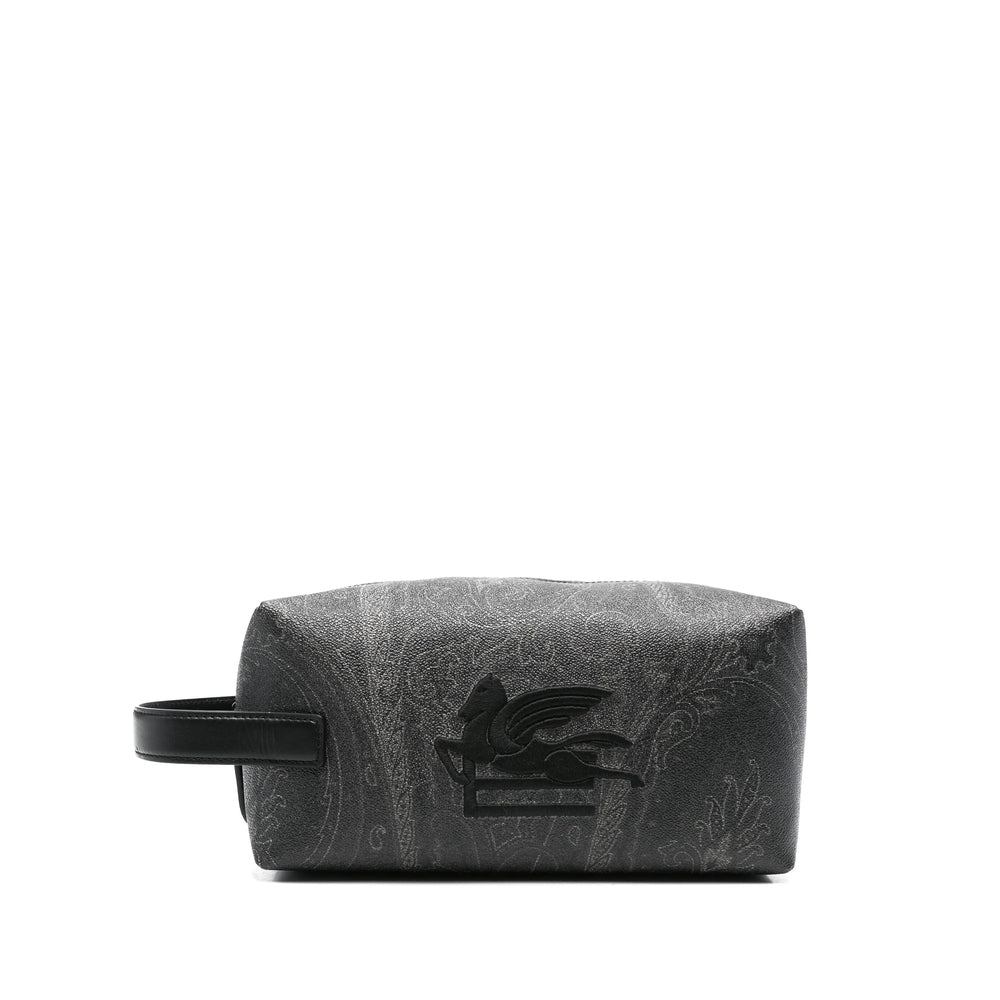 Etro Grey Wash Bags Men