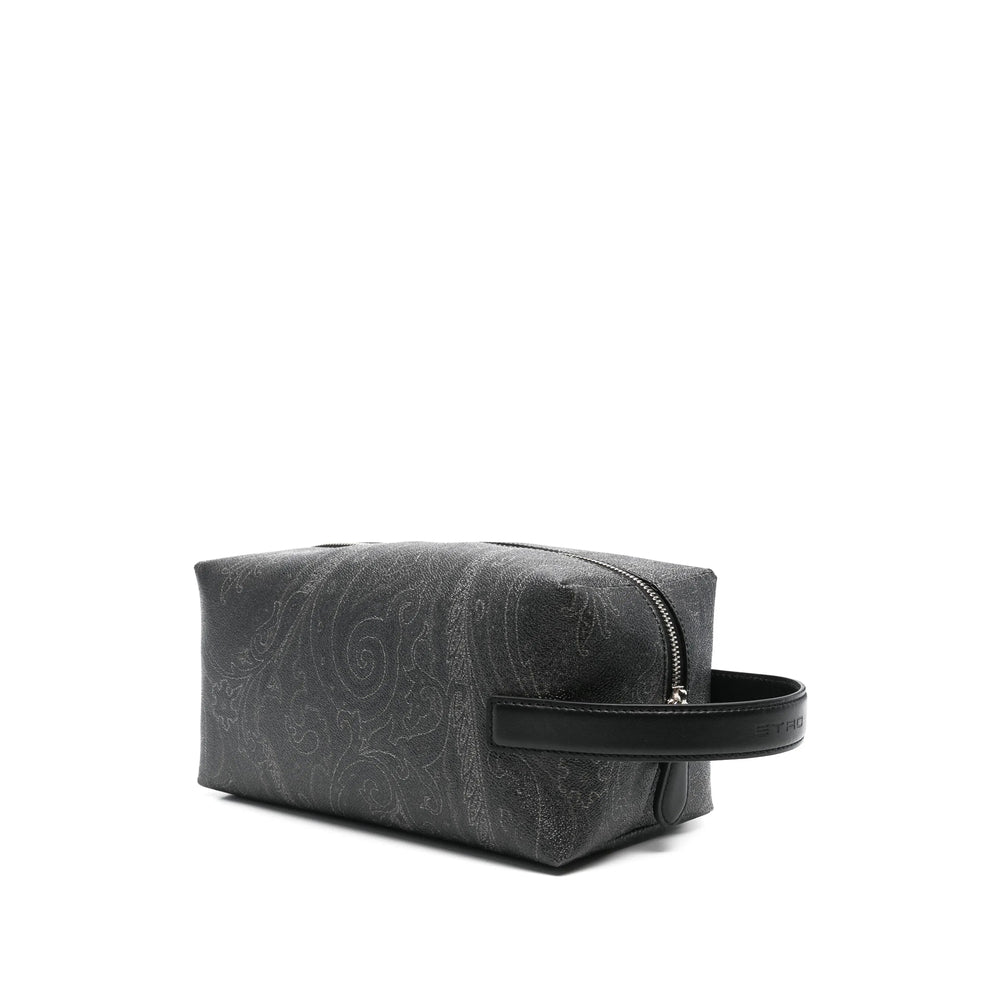 Etro Grey Wash Bags Men