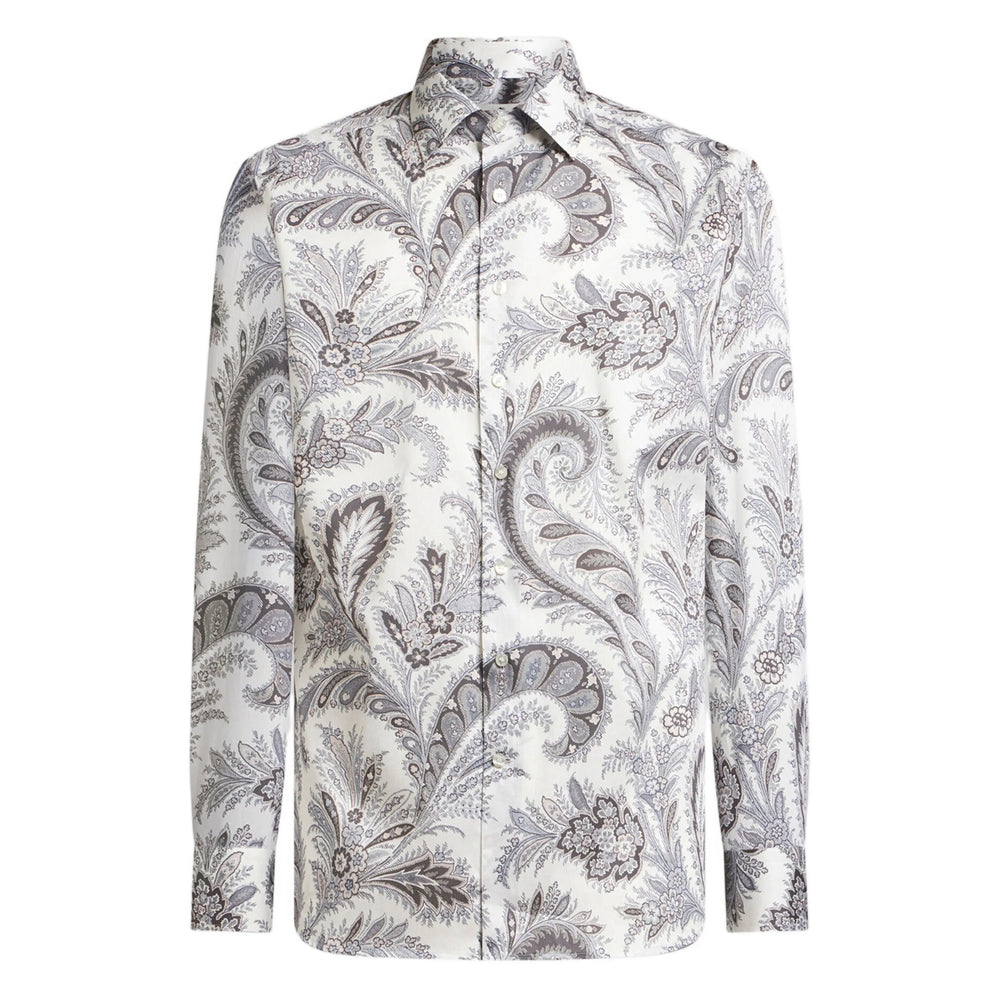 Etro Grey Shirts Men