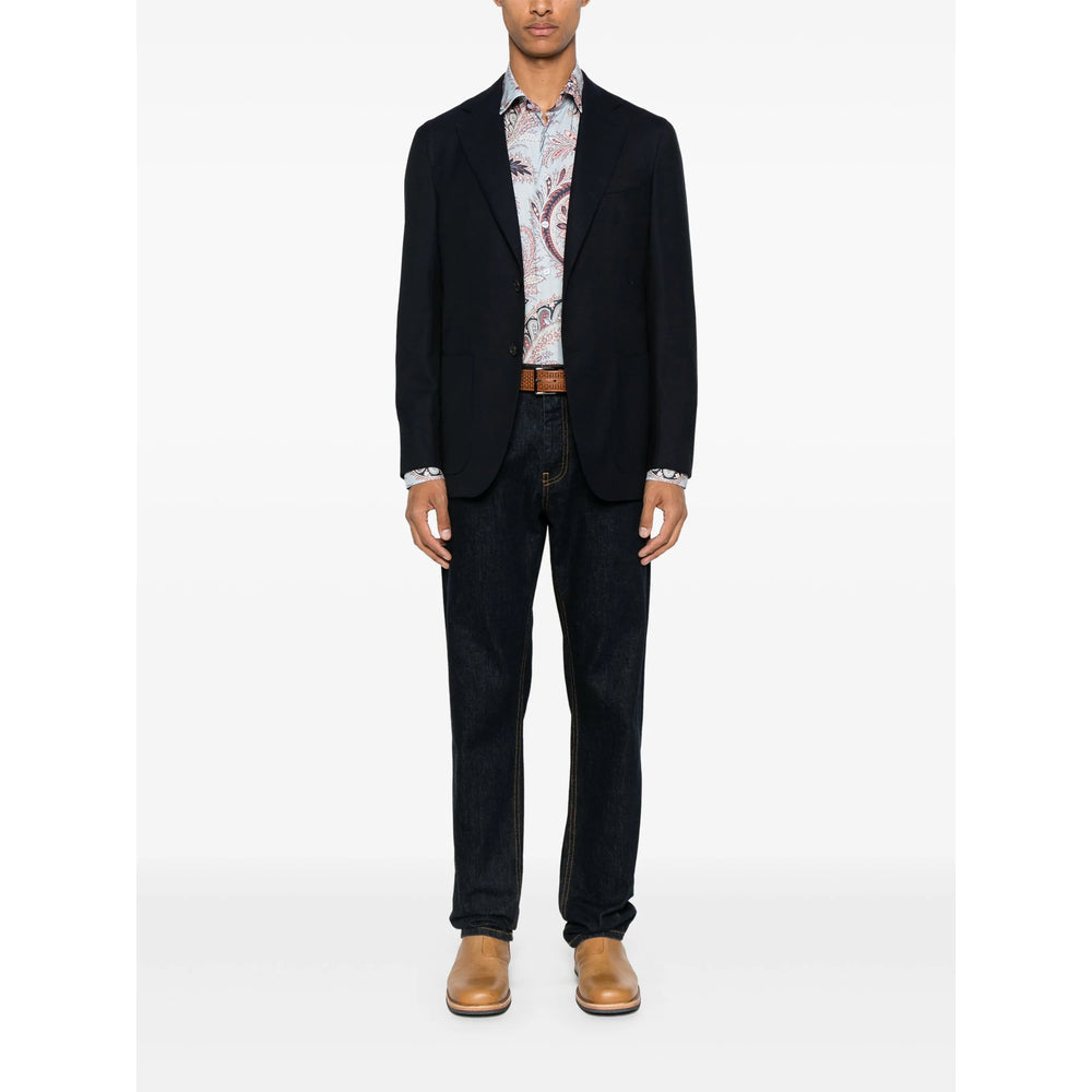 Etro Blue Shirts Men