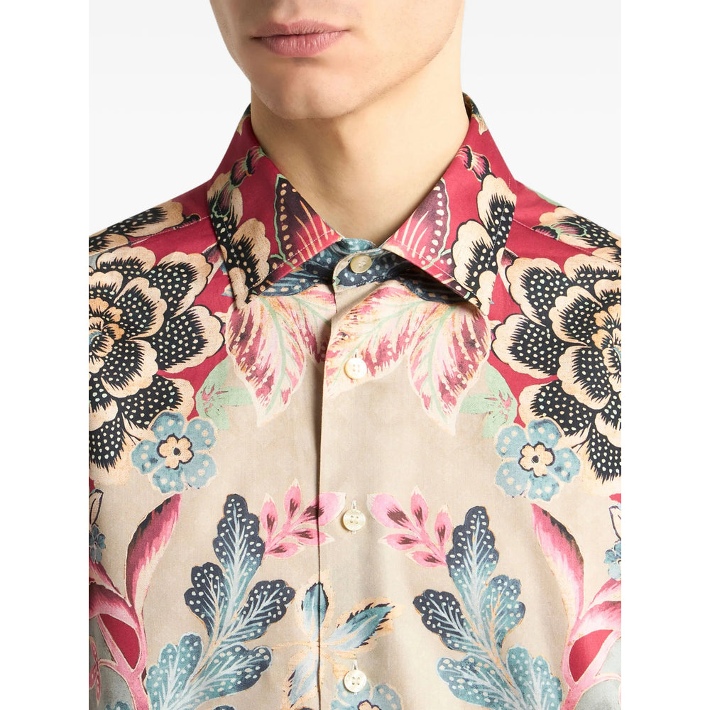 Etro Neutrals Shirts Men