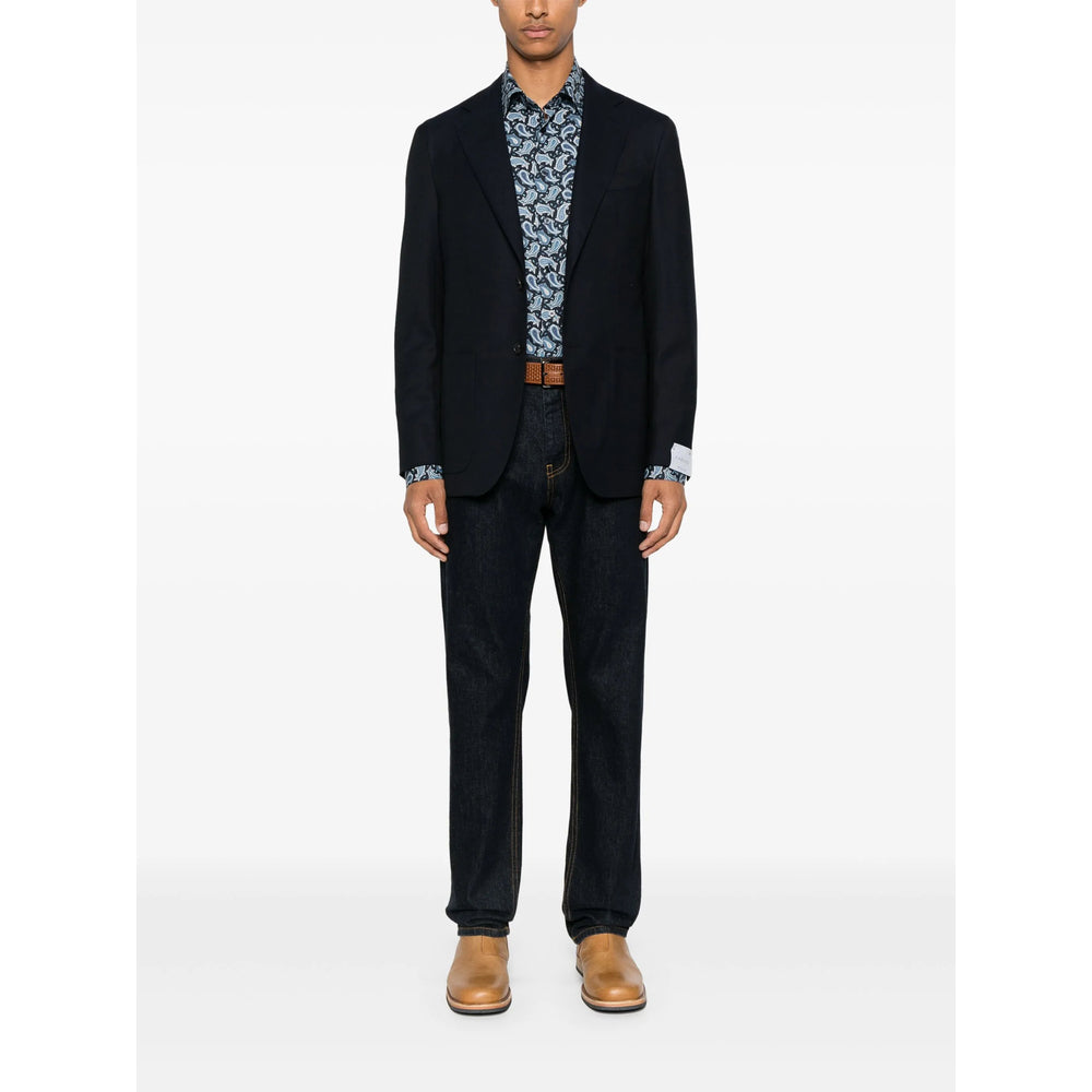 Etro Blue Shirts Men