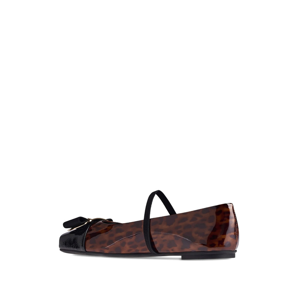 Sapatilhas de Ballet Ferragamo Castanhas Femininas