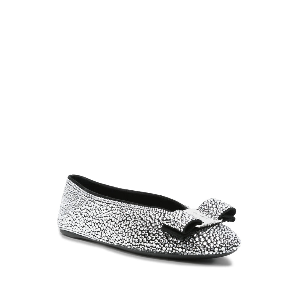 Sapatilhas de Ballet Pretas Ferragamo Femininas