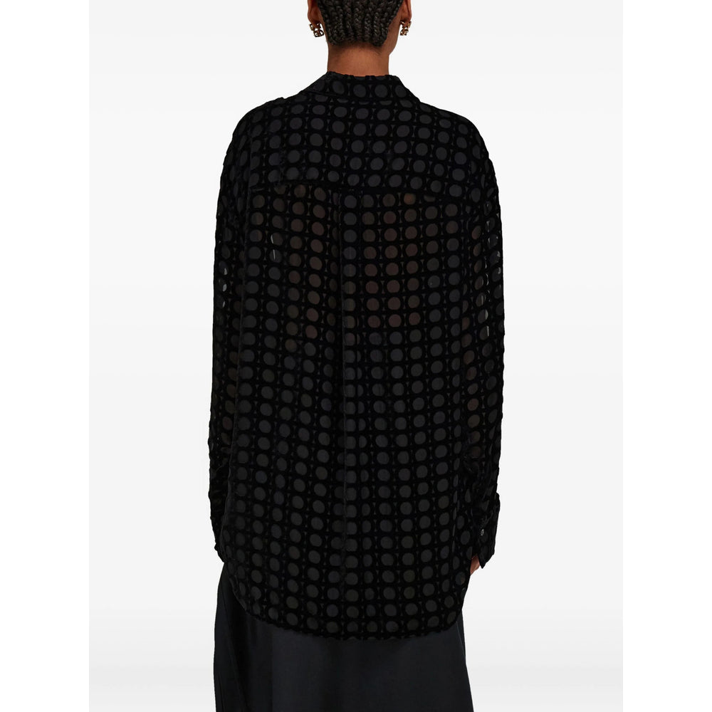 Blusas pretas Ferragamo - Blusas femininas