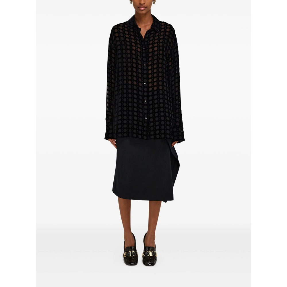 Blusas pretas Ferragamo - Blusas femininas