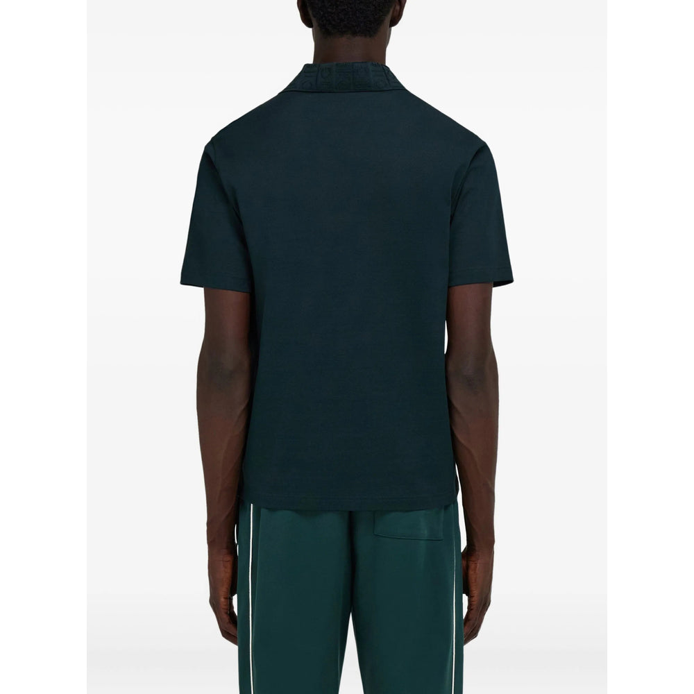 Camisas polo Ferragamo verdes para homem