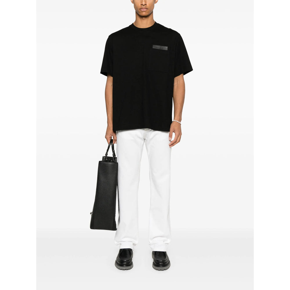 Camisetas e regatas pretas Ferragamo - Camisetas masculinas