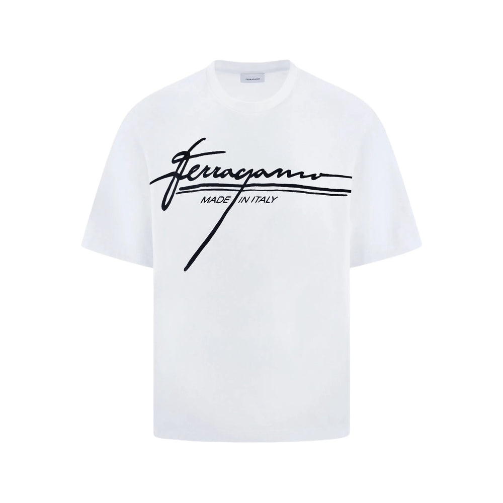Camisetas e regatas brancas Ferragamo - Camisetas masculinas