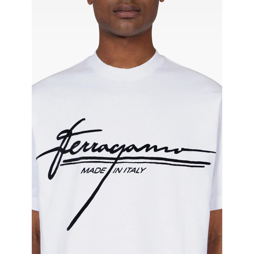 Camisetas e regatas brancas Ferragamo - Camisetas masculinas