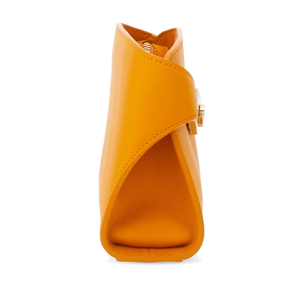 Bolsa clutch laranja Ferragamo feminina