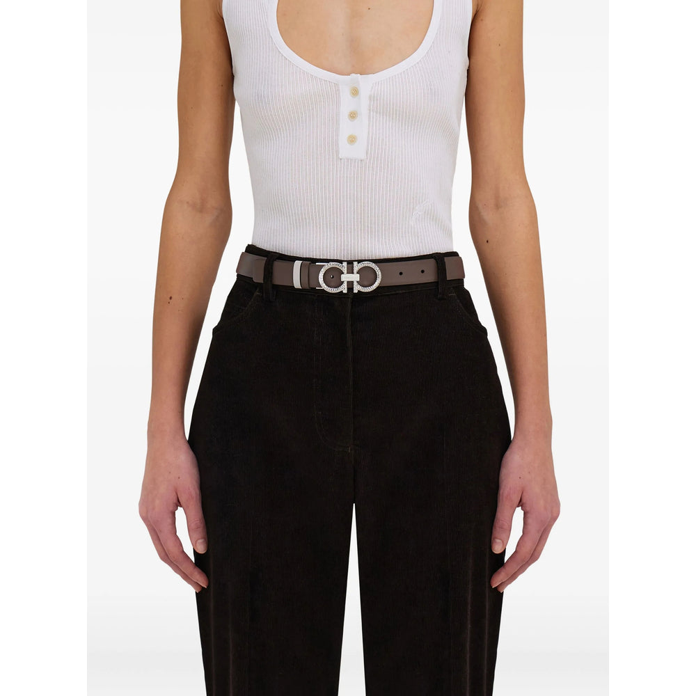 Cintos marrons Ferragamo para mulheres