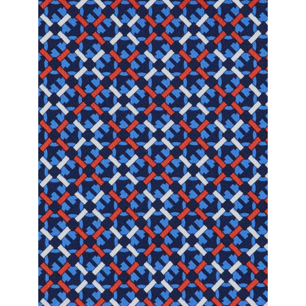 Gravatas e laços Ferragamo azuis para homem