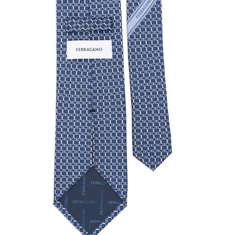 Gravatas pretas e gravatas borboleta Ferragamo para homem