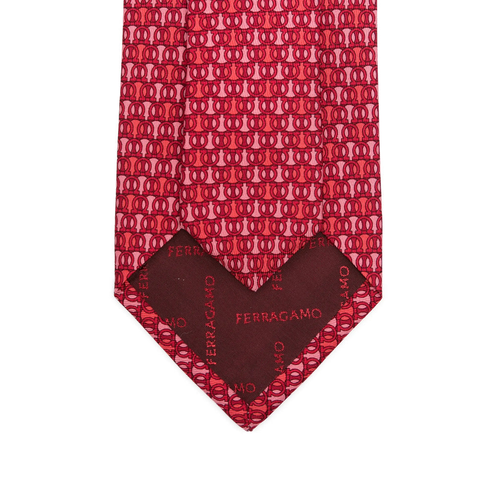 Gravatas e laços Ferragamo vermelhos para homem