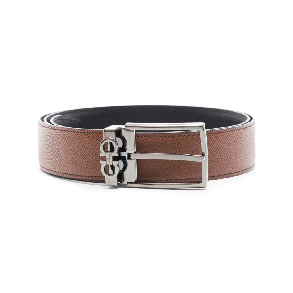Ferragamo Brown Belts Men