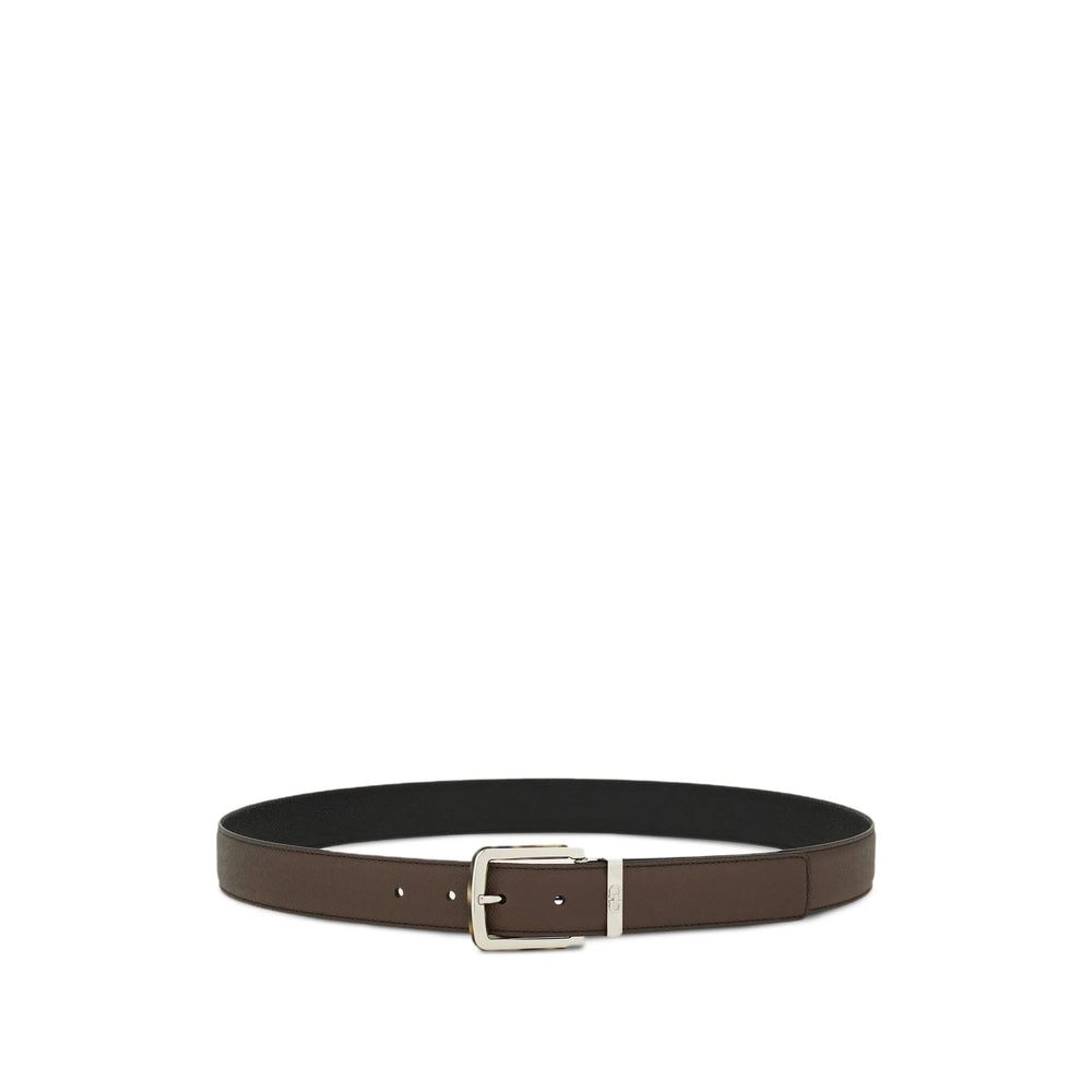 Ferragamo Black Belts Men