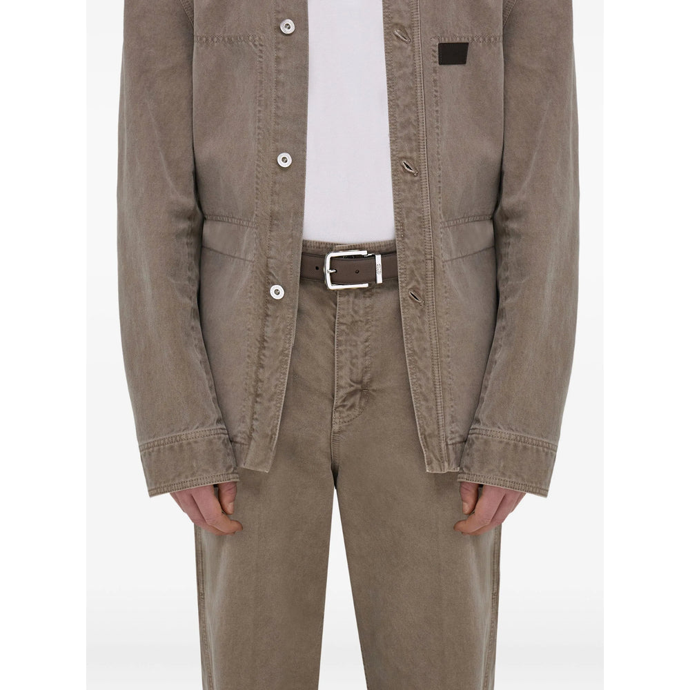 Ferragamo Black Belts Men