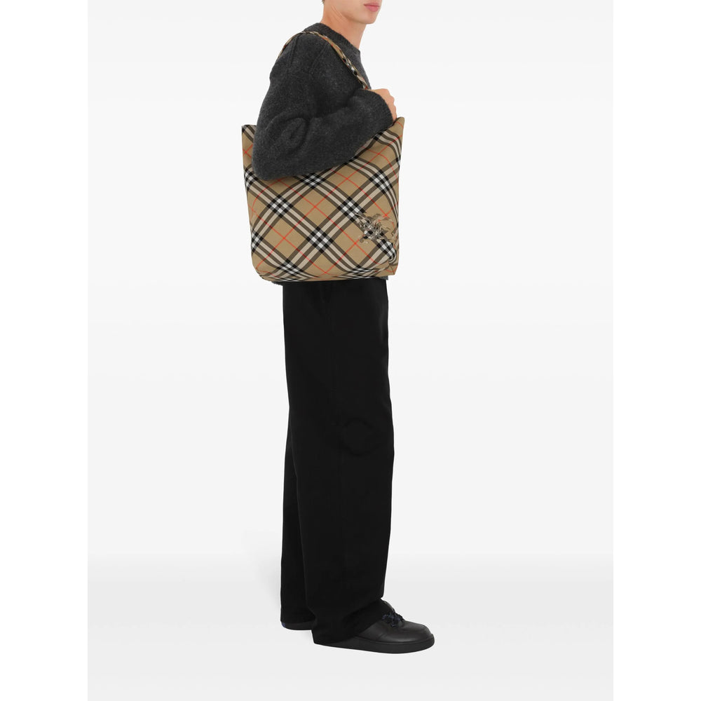 Burberry Brown Tote Bags Men