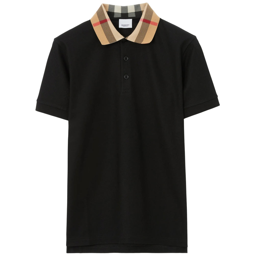 Burberry Black Polo Shirts Men
