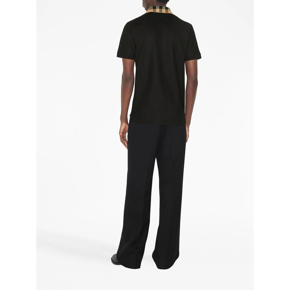 Burberry Black Polo Shirts Men