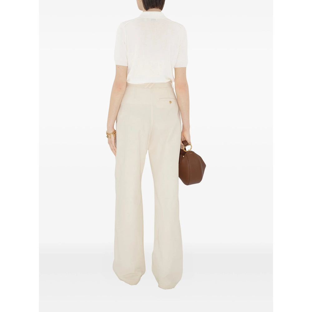 Burberry White Tops - Polo Tops Women