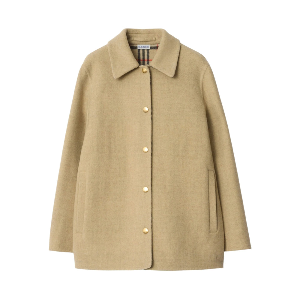 Burberry Neutrals Jackets - Shirt Jackets Men