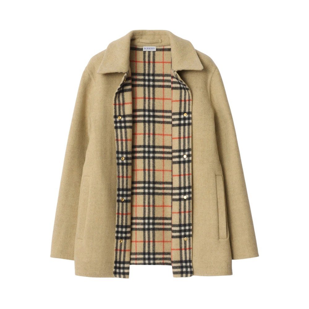 Burberry Neutrals Jackets - Shirt Jackets Men