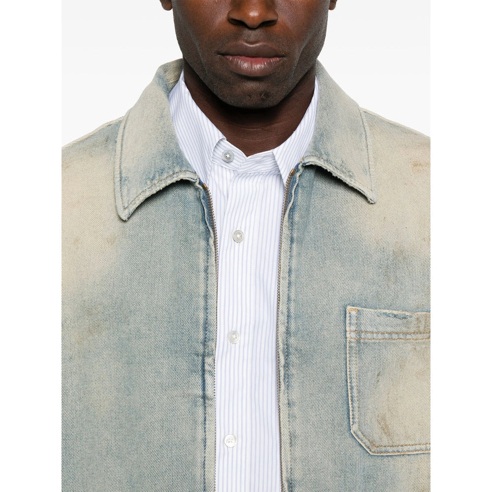 Golden Goose Blue Jackets - Denim Jackets Men
