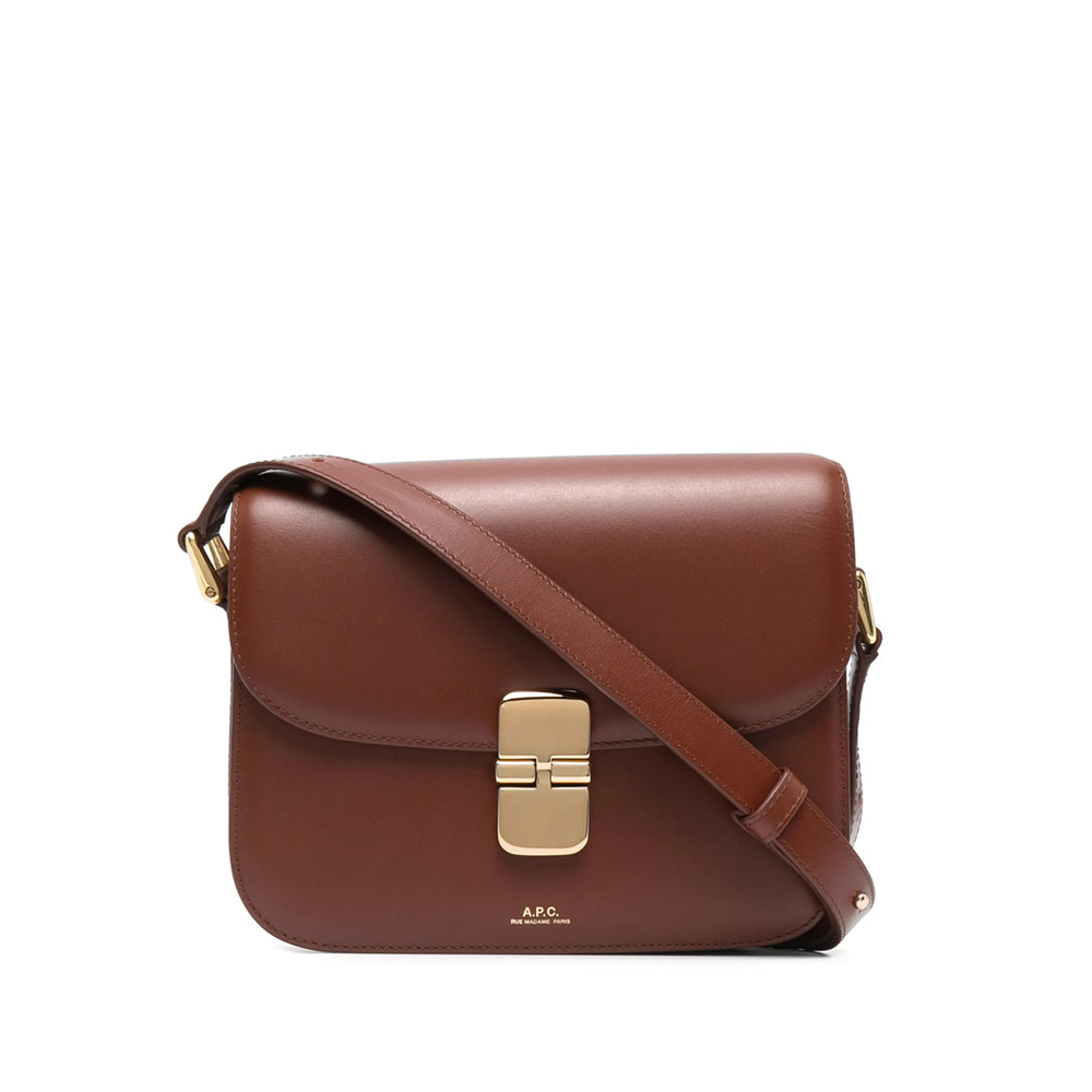 A.P.C. Brown Shoulder Bags Men