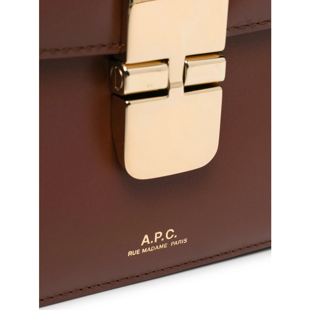 A.P.C. Brown Shoulder Bags Men