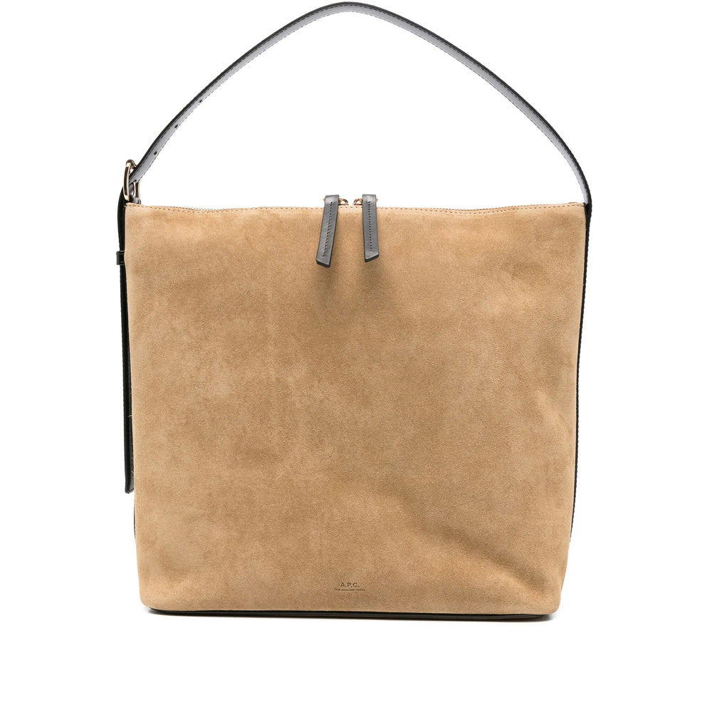 A.P.C. Neutrals Shoulder Bags Women
