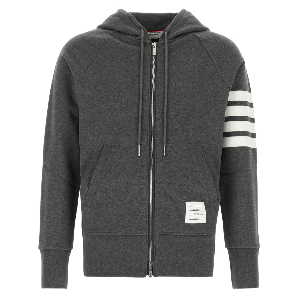 Thom Browne Grey Sweaters & Knitwear - Hoodies Men