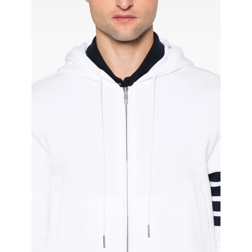 Thom Browne White Sweaters & Knitwear - Hoodies Men