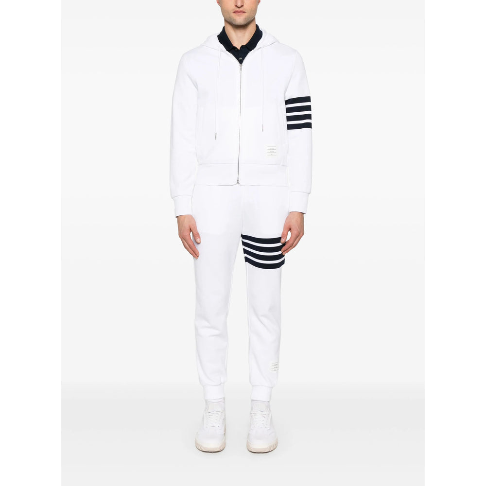 Thom Browne White Sweaters & Knitwear - Hoodies Men