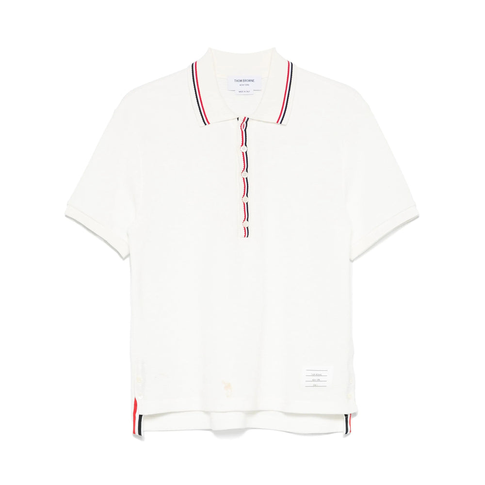 Thom Browne Neutrals Polo Shirts Men
