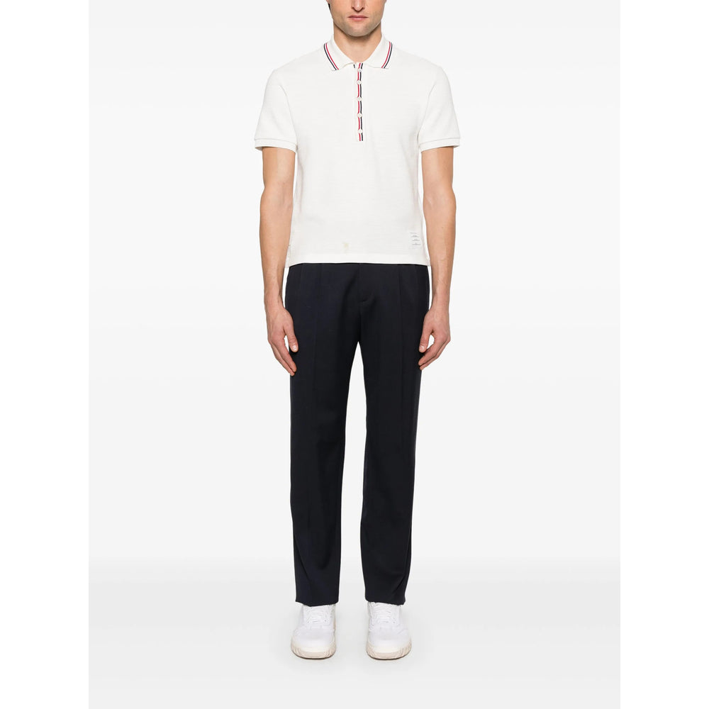 Thom Browne Neutrals Polo Shirts Men