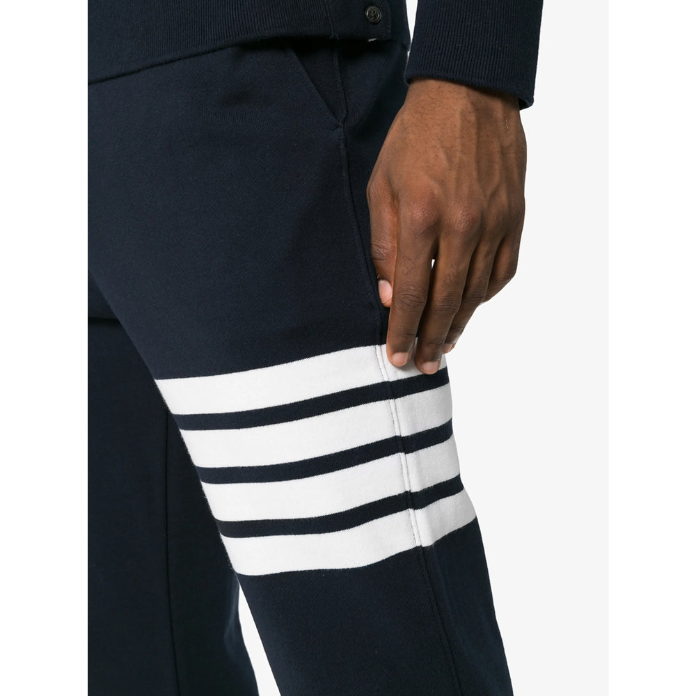Thom Browne Blue Trousers - Track Pants Men