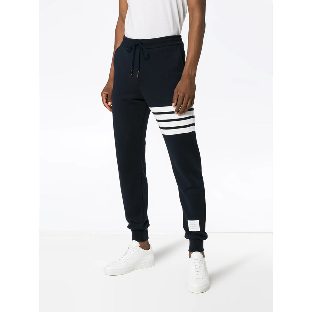 Thom Browne Blue Trousers - Track Pants Men