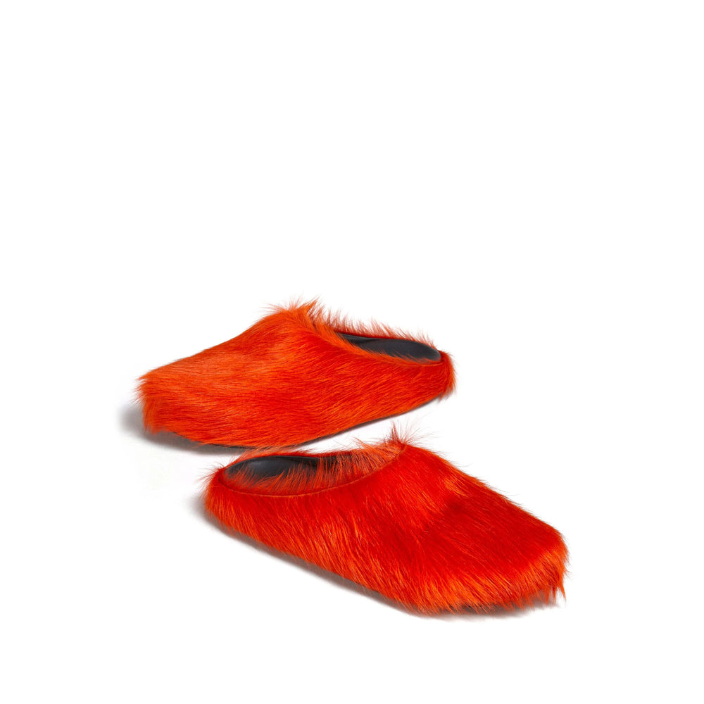 Marni Orange Slippers Men