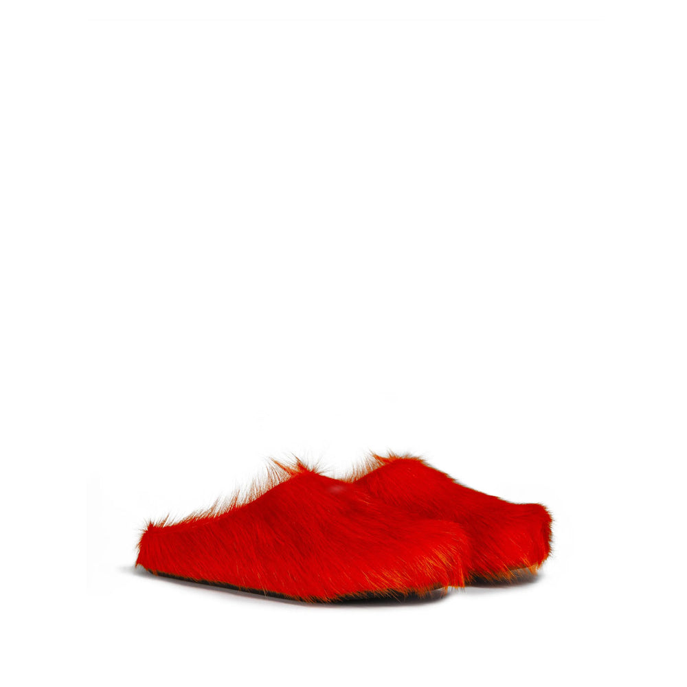 Marni Orange Slippers Men
