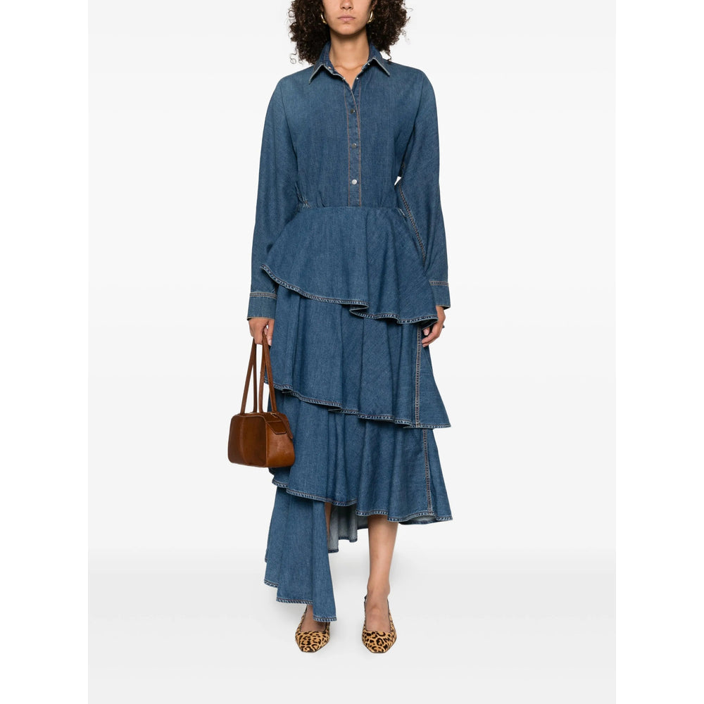 Alaïa Blue Tops - Shirts Women