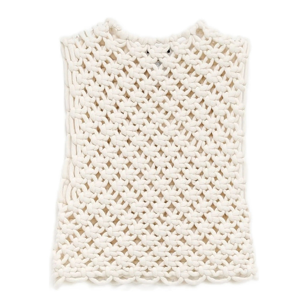 Alaïa Neutrals Tops - Vests & Tank Tops Women