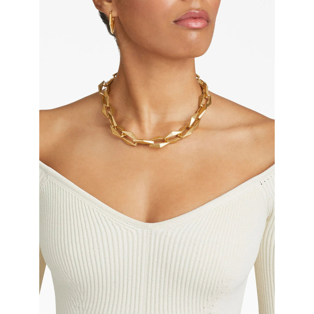 Jimmy Choo Gold Necklaces Women