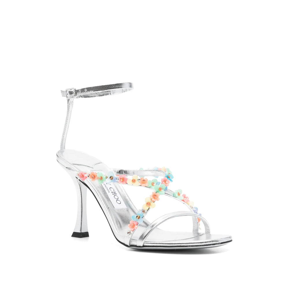 Jimmy Choo Silver Boots Women